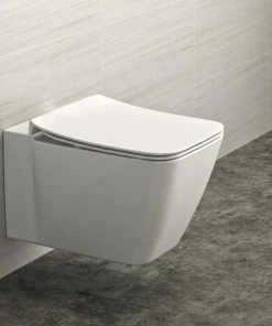 Ideal Standard STRADA II - Cuvette AQUABLADE Et Abattant Ultra-fin Avec Frein De Chute (T359601) -IDEAL STANDARD Soldes 2022 12046458 5