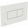 Ideal Standard - Plaque De Commande Pre Wall 3/6 L Blanc - Karisma