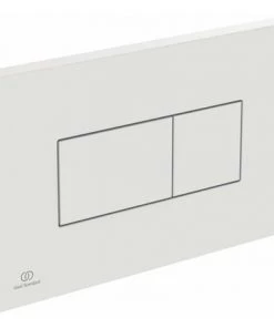 Ideal Standard - Plaque De Commande Pre Wall 3/6 L Blanc - Karisma