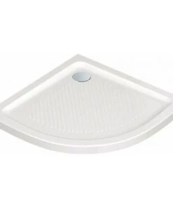 IDEAL STANDARD Receveur Antidérapant Connect Ceramique Quart De Rond, 80 X 80