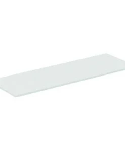 Ideal Standard Console CONNECT Air En Bois, Pour Armoire Basse 1300mm E1147, 1304x442x18mm, Coloris: Marron Mat / Blanc Mat - E1147VY