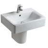 Ideal Standard Lavabo Connect Cube 550mm E7139, 1 Trou Pour Robinet, Coloris: Blanc - E713901 -IDEAL STANDARD Soldes 2022 16226956 1