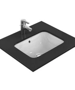 Ideal Standard Lavabo Encastré à Encastrer Connect Rectangulaire 420mm E5056, Coloris: Blanc - E505601