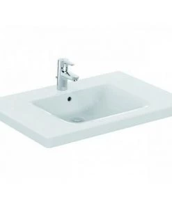 Ideal Standard Connect Freedom Lavabo Accessible 800 Mm E5484, Coloris: Blanc Avec Idéal Plus - E5484MA