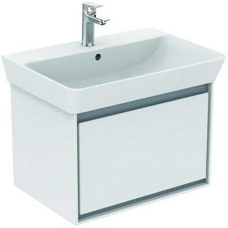 Ideal Standard Meuble Sous-lavabo CONNECT , 585mm, 1 Tiroir, E0847, Coloris: Décor Pin Clair / Brun Mat - E0847UK 3 Ideal Standard Meuble Sous-lavabo CONNECT , 585mm, 1 Tiroir, E0847, Coloris: Décor Pin Clair / Brun Mat - E0847UK