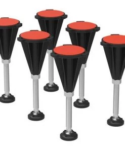 Ideal Standard Ensemble De Pieds De Douche 6 Pièces, Pour Installation Conventionnelle - K936467