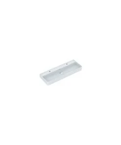 Ideal Standard Strada II Lave-mains T3595, 2 Trous Pour Robinet, 1200 Mm, Coloris: Blanc - T359501