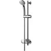 Ideal Standard IDEALRAIN Barre De Douche 60 Cm Avec Douchette 3 Jets - Ø 8 Cm - Chromé (B9503AA) -IDEAL STANDARD Soldes 2022 20152708 1