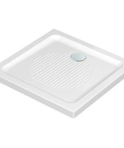 IDEAL STANDARD Receveur Connect Ceramique Carré, 80 X 80