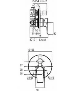 Ideal Standard A6549aa Mitigeur Encastré Pour Baignoire/douche Ceramix New -IDEAL STANDARD Soldes 2022 29918184 2