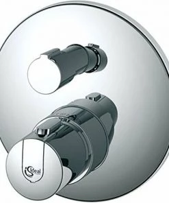 Ideal Standard A4659AA 7851073 Ceratherm 100 Kit De Montage Final Pour Thermostat Individuel Avec Commutation Chromé