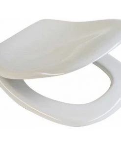 Ideal Standard K700801 Siège De WC Kimera Avec Couvercle Et Charnières En Acier Inoxydable Blanc