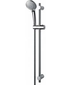Ideal Standard B9508AA Serie M3 SMART Barre De Douche De 720 mm, Douchette De Ø 100 mm, Finition Chromée