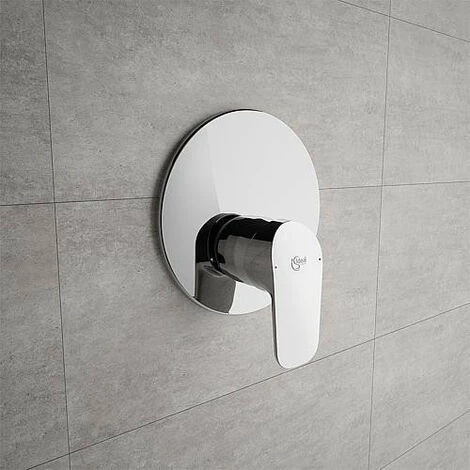 Mitigeur Encastre Ideal Standard Ceraflex, Rosace Diam. 163 Mm Chrome 4 Mitigeur Encastre Ideal Standard Ceraflex, Rosace Diam. 163 Mm Chrome – Image 2