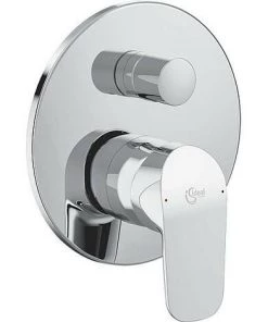 Mitigeur Baignoire Encastre Ideal Standard Ceraflex, Rosace Diam. 163 Mm, Chrome