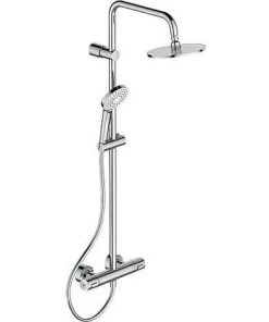 Colonne De Douche Ideal Standard Idealrain, CERATHERM 100, Chromé Avec Douchette EVO