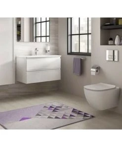 Cuvette Wc Suspendue AquaBlade Ideal Standard Tesi Soie Blanche Avec Abattant Wc De Fermeture Standard | Blanc Brillant - Avec Abattant Wc -IDEAL STANDARD Soldes 2022 33993433 3