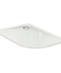 Receveur De Douche Angulaire 95X75 Cm Ideal Standard Ultraflat En Acrylique Avec Trou Pour La Vidange Ø90 Mm | Blanc