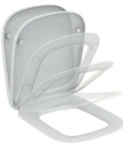 Abattant Wc à Fermeture Soft Close Ideal Standard Esedra Blanc | Plastica
