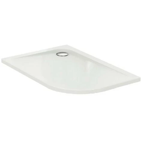 Receveur De Douche Angulaire 100X80 Cm En Acrylique Ideal Standard Ultraflat Avec Trou De Drainage Ø90 Mm | Blanc 3 Receveur De Douche Angulaire 100X80 Cm En Acrylique Ideal Standard Ultraflat Avec Trou De Drainage Ø90 Mm | Blanc