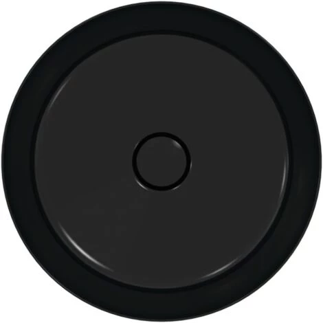 Ideal Standard - Vasque à Poser Ronde Ipalyss, Couleur, Noir Mat, Avec Bonde 7 Ideal Standard - Vasque à Poser Ronde Ipalyss, Couleur, Noir Mat, Avec Bonde – Image 5