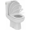 Ideal Standard Pack WC Sur Pied Exacto En Porcelaine Vitrifiée Blanc - Chasse à économie D'eau -IDEAL STANDARD Soldes 2022 35173756 1