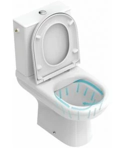 Ideal Standard Pack WC Sur Pied Exacto En Porcelaine Vitrifiée Blanc - Chasse à économie D'eau -IDEAL STANDARD Soldes 2022 35173756 3