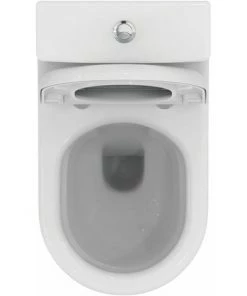 Ideal Standard Pack WC Sur Pied Exacto En Porcelaine Vitrifiée Blanc - Chasse à économie D'eau -IDEAL STANDARD Soldes 2022 35173756 4