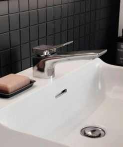 IDEAL STANDARD Mitigeur Lavabo Conca Avec Tirette Et Vidage, Chrome -IDEAL STANDARD Soldes 2022 35469673 4