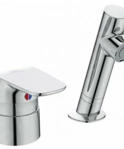 Ideal Standard Ceraflex Mitigeur Avec Douchette 2 Trous 2 Jets (A5727AA)