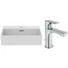 Ideal Standard Pack Vasque 50x40 Extra Avec Trop Plein + Mitigeur Connect Air Couleur, Chrome -IDEAL STANDARD Soldes 2022 36363659 1