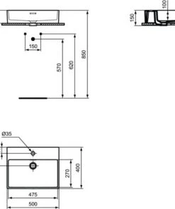 Ideal Standard Pack Vasque 50x40 Extra Avec Trop Plein + Mitigeur Connect Air Couleur, Chrome 8 Ideal Standard Pack Vasque 50x40 Extra Avec Trop Plein + Mitigeur Connect Air Couleur, Chrome -IDEAL STANDARD Soldes 2022 36363659 2