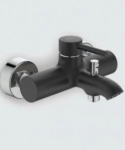 Ideal Standard Mitigeur Mécanique De Baignoire Noir Mat, IDEAL STANDARD Kolva