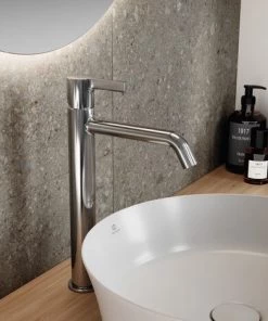 IDEAL STANDARD Mitigeur Lavabo Joy Réhaussé Sans Tirette Sans Vidage, Chrome 11 IDEAL STANDARD Mitigeur Lavabo Joy Réhaussé Sans Tirette Sans Vidage, Chrome -IDEAL STANDARD Soldes 2022 38413736 5