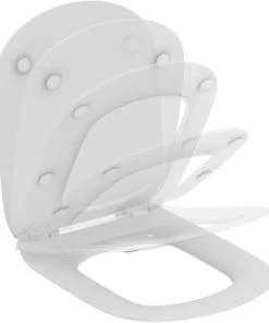 Ideal Standard Cuvette Suspendue Sans Bride + Abattant Soft Close, Blanc (TesiRimless) -IDEAL STANDARD Soldes 2022 38703567 5