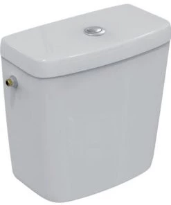 Ideal Standard Simplicity Réservoir WC 37.8x38.6x19.1cm 3/6l Porcelaine Blanc - Blanc