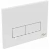 Ideal Standard Plaque De Commande Rectangulaire DF Blanc - Blanc 2 Ideal Standard Plaque De Commande Rectangulaire DF Blanc - Blanc -IDEAL STANDARD Soldes 2022 38908763 1