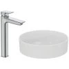 IDEAL STANDARD Lot Vasque à Poser Ronde Conca 45 Cm Blanche + Mitigeur Lavabo Réhaussé Tesi Chrome 1 IDEAL STANDARD Lot Vasque à Poser Ronde Conca 45 Cm Blanche + Mitigeur Lavabo Réhaussé Tesi Chrome -IDEAL STANDARD Soldes 2022 39154179 1