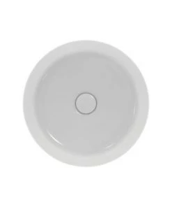 Ideal Standard Pack Vasque Ronde 40x40 Cm Ipalyss Sans Bonde Blanc Brillant + Mitigeur Lavabo Réhaussé Joy Chrome -IDEAL STANDARD Soldes 2022 39927226 5