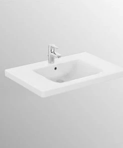Ideal Standard CONNECT FREEDOM Lavabo Pour Personnes à Mobilité Réduite 800 X 165 X 555 Mm, Blanc (E548401) -IDEAL STANDARD Soldes 2022 4435793 5