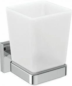 Ideal Standard Verre A Dents Mural Carré Blanc