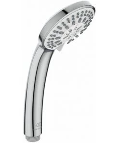 Ideal Standard Pommeau De Douche IDEALRAIN Douchette Ronde Ø 80 Mm - 3 Fonctions