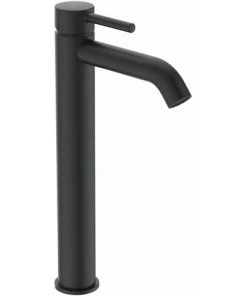Ideal Standard Mitigeur De Lavabo CERALINE, Réhaussé - Noir Mat