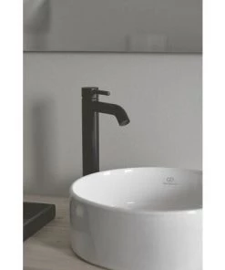 Ideal Standard Mitigeur De Lavabo CERALINE, Réhaussé - Noir Mat 11 Ideal Standard Mitigeur De Lavabo CERALINE, Réhaussé - Noir Mat -IDEAL STANDARD Soldes 2022 45219096 5
