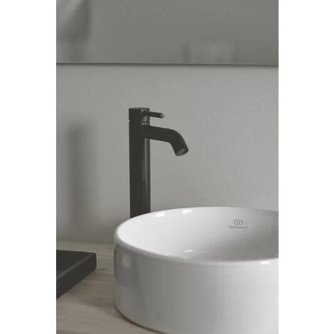 Ideal Standard Mitigeur De Lavabo CERALINE, Réhaussé - Noir Mat 7 Ideal Standard Mitigeur De Lavabo CERALINE, Réhaussé - Noir Mat – Image 5