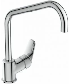 Ideal Standard Mitigeur évier VENTA, Bec Haut En L, Chrome