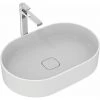 Ideal Standard Vasque Strada II Ovale à Poser - 60 X 40 Cm - Sans Trop-plein Et Plage De Robinetterie -IDEAL STANDARD Soldes 2022 45220307 1