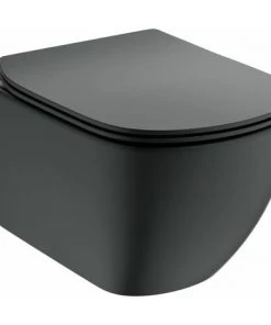 Ideal Standard Pack WC Suspendu Tesi AquaBlade - Noir Mat - Abattant Frein De Chute Ultra-fin -IDEAL STANDARD Soldes 2022 45220315 4