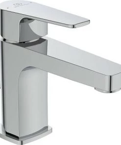 IDEAL STANDARD Mitigeur Vasque IdealStandard Cerafinde D, Avec Garniture D'ecoulem. Chrome, Saillie 115 Mm