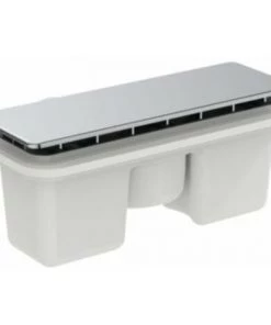 IDEAL STANDARD Bonde Et Cache Rectangulaire Pour Receveur Ultra Flat New, Chromé